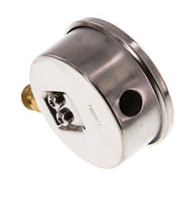 0..160 Bar (0..2321 psi) Manómetro de glicerina Abajo Acero inoxidable/Latón 63 mm Clase 1.6