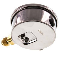 0..250 Bar (0..3626 psi) Manómetro de glicerina Abajo Acero inoxidable/Latón 63 mm Clase 1.6