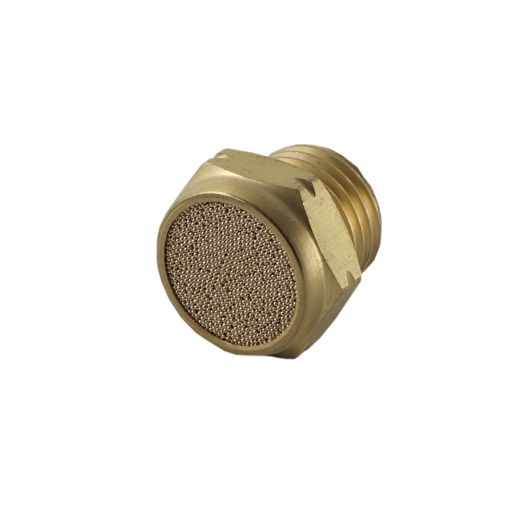Silenciador de latón R1/2'' compacto [2 piezas]