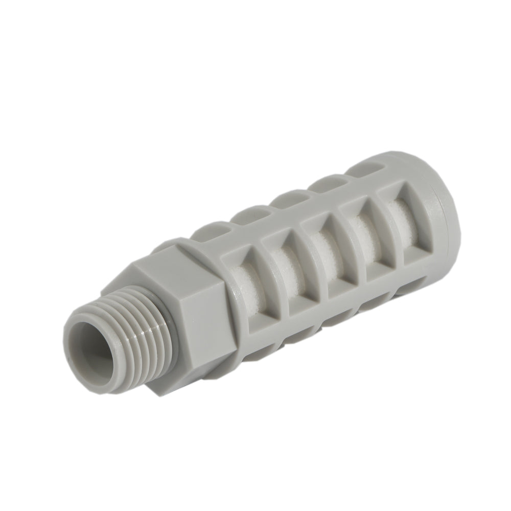 Silenciador de plástico R1/4'' blanco [2 piezas]