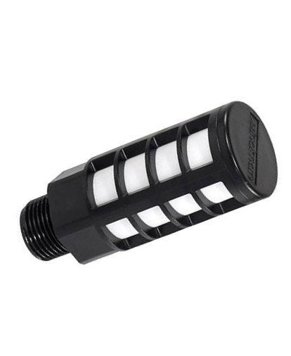 Silenciador de plástico R1/8'' negro [5 piezas]