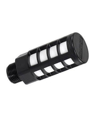 Silenciador de plástico R3/8'' negro [2 piezas]