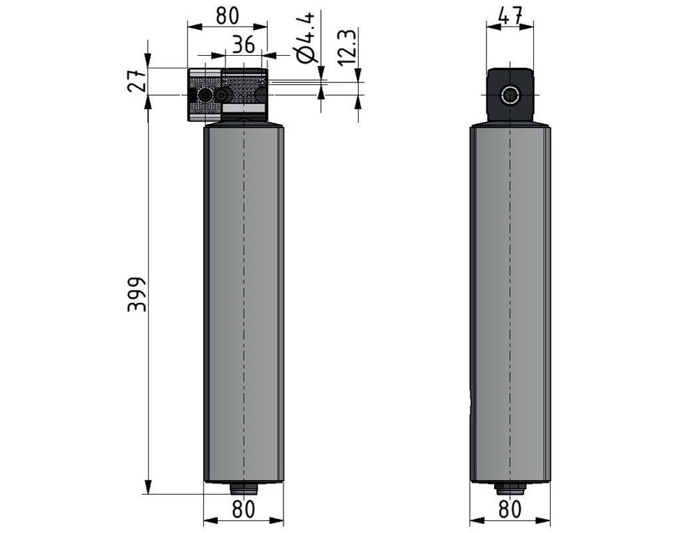 Secador de diafragma 1/4'' 350l/min Mutifix