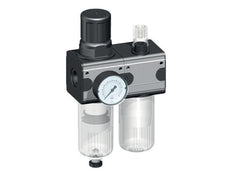 FRL 2 Partes G3/4'' 5800l/min 0.5-10.0bar/7-145psi Auto Metal Multifix 2