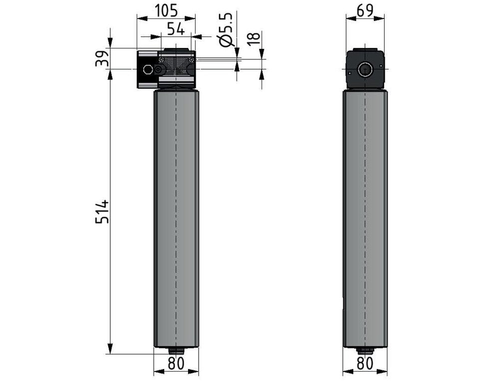 Secador de diafragma 1/2'' 820l/min Mutifix