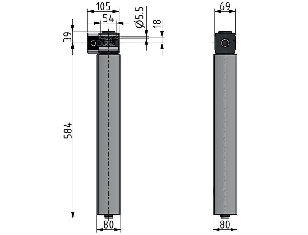 Secador de diafragma 1/2'' 1100l/min Mutifix