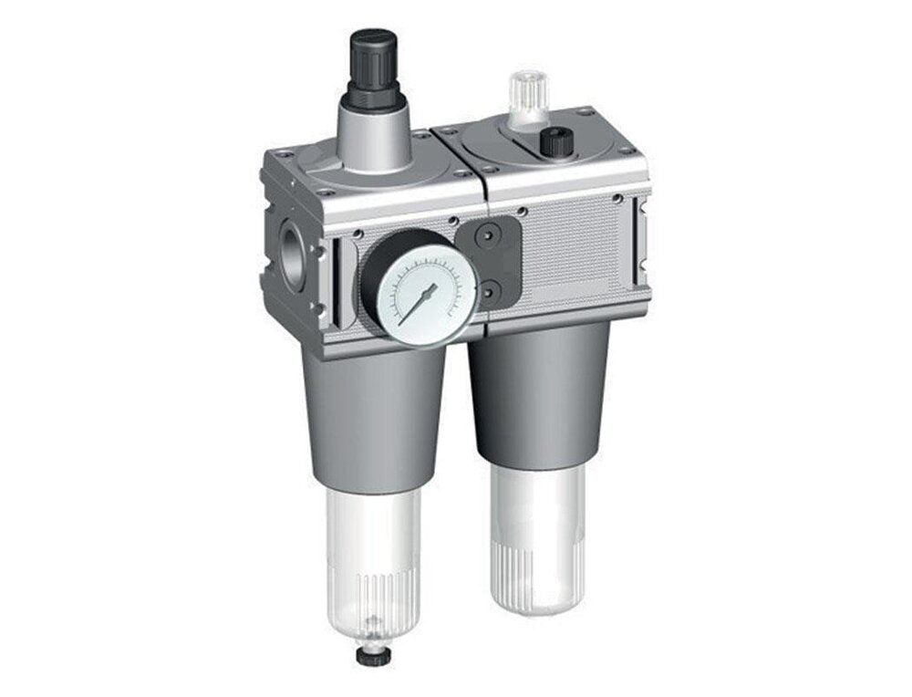 FRL 2 Partes G3/4'' 13500l/min 0.2-6.0bar/3-87psi Semi-Automático Policarbonato Multifix 5