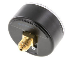 -1..0 Bar (-15..0 psi) Pressure Gauge Rear Steel/Brass 63 mm Class 1.6