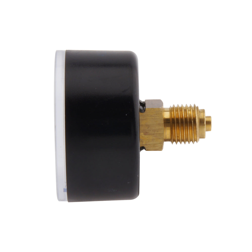 0.4 Bar (0..58 psi) Manómetro Plástico trasero / latón 50 mm Clase 2.5