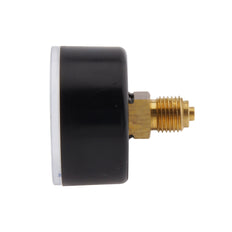 0.4 Bar (0..58 psi) Manómetro Plástico trasero / latón 50 mm Clase 2.5