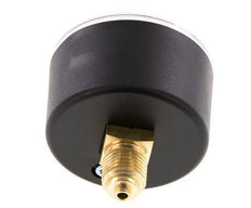 Manómetro 0..0.6 Bar (0.9 psi) Plástico trasero / latón 50 mm Clase 2.5