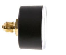 Manómetro 0..0.6 Bar (0.9 psi) Plástico trasero / latón 50 mm Clase 2.5