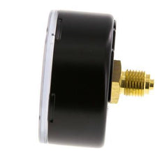 0..100 Bar (0..1450 psi) Pressure Gauge Rear Steel/Brass 63 mm Class 1.6