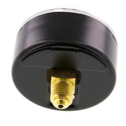 0..100 Bar (0..1450 psi) Pressure Gauge Rear Steel/Brass 63 mm Class 1.6