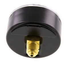 0..100 Bar (0..1450 psi) Pressure Gauge Rear Steel/Brass 63 mm Class 1.6