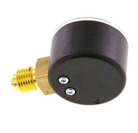Manómetro de presión bajo plástico / latón 40 mm Clase 2.5