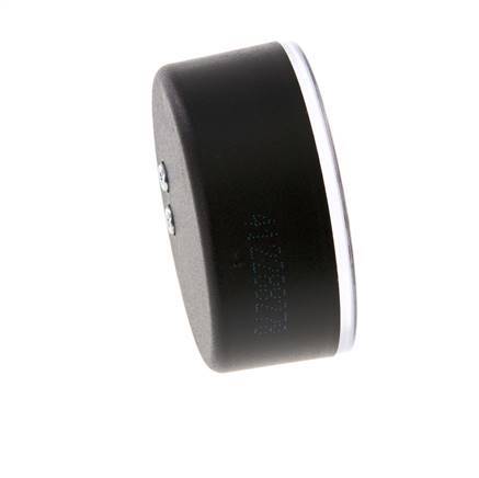0..10 Bar (0..145 psi) Manómetro por debajo de plástico / latón 63 mm Clase 2.5