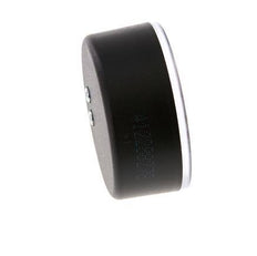 0..10 Bar (0..145 psi) Manómetro por debajo de plástico / latón 63 mm Clase 2.5