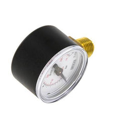 Manómetro de presión bajo plástico / latón 40 mm Clase 2.5
