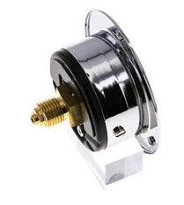 0..16 Bar (0..232 psi) Panel Mount Pressure Gauge Steel/Brass 50 mm Class 2.5 (Front Panel)