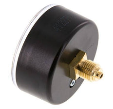 0..16 Bar (0..232 psi) Pressure Gauge Rear Plastic/Brass 63 mm Class 2.5