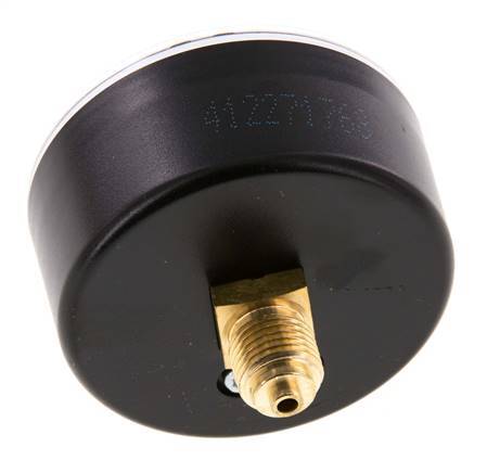 0..16 Bar (0..232 psi) Pressure Gauge Rear Plastic/Brass 63 mm Class 2.5