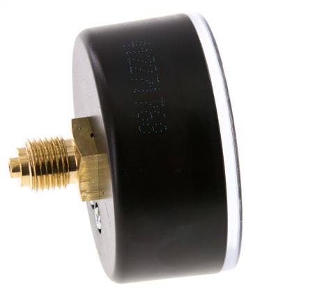 0..16 Bar (0..232 psi) Pressure Gauge Rear Plastic/Brass 63 mm Class 2.5