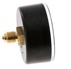 0..16 Bar (0..232 psi) Pressure Gauge Rear Plastic/Brass 63 mm Class 2.5