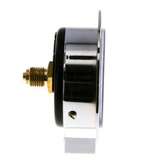 0..16 Bar (0..232 psi) Panel Mount Pressure Gauge Steel/Brass 63 mm Class 2.5 (Front Panel)