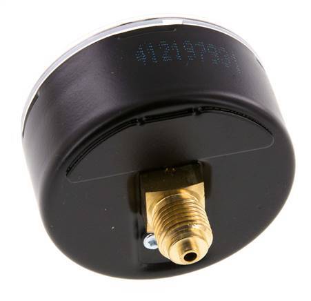 0..16 Bar (0..232 psi) Pressure Gauge Rear Steel/Brass 63 mm Class 1.6
