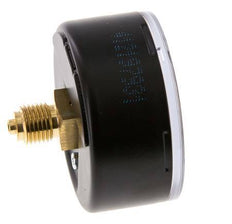 0..16 Bar (0..232 psi) Pressure Gauge Rear Steel/Brass 63 mm Class 1.6