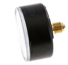 0..16 Bar (0..232 psi) Pressure Gauge Rear Steel/Brass 63 mm Class 1.6