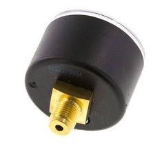 0.1.6 Bar (0..23 psi) Manómetro Plástico trasero / latón 40 mm Clase 2.5