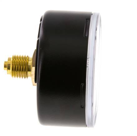 0..250 Bar (0..3626 psi) Pressure Gauge Rear Steel/Brass 63 mm Class 1.6
