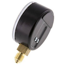 Manómetro de presión por debajo de latón 63 mm Clase 1.6