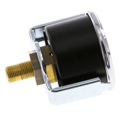 0..25 Bar (0..363 psi) Panel Mount Pressure Gauge Steel/Brass 40 mm Class 2.5 (Bracket)