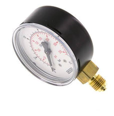 Manómetro de presión bajo acero / latón 63 mm Clase 1.6