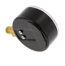 Manómetro de presión bajo acero / latón 63 mm Clase 1.6