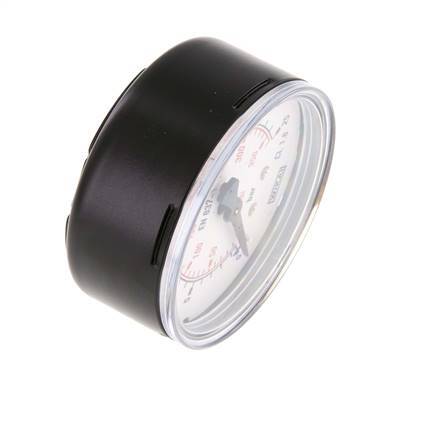 Manómetro de presión bajo acero / latón 63 mm Clase 1.6