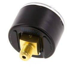 0..2.5 Bar (0..36 psi) Manómetro Acero trasero / latón 40 mm Clase 1.6