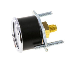 0..2.5 Bar (0..36 psi) Manómetro de montaje en panel Acero/Latón 40 mm Clase 2.5 (Soporte)
