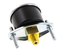 0..2.5 Bar (0..36 psi) Manómetro de montaje en panel Acero/Latón 40 mm Clase 2.5 (Soporte)