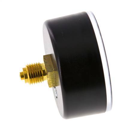 0..315 Bar Pressure Gauge Rear Plastic/Brass 63 mm Class 2.5