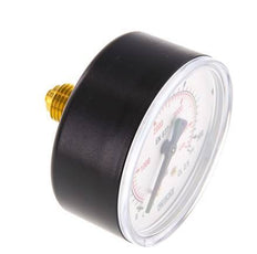 0..315 Bar Pressure Gauge Rear Plastic/Brass 63 mm Class 2.5