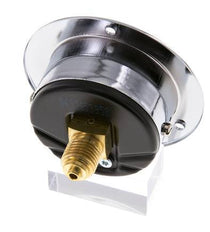0..40 Bar (0..580 psi) Panel Mount Pressure Gauge Steel/Brass 50 mm Class 2.5 (Front Panel)