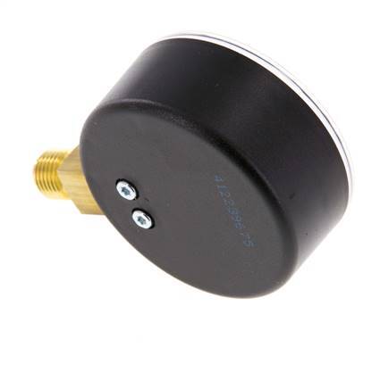 Manómetro de presión por debajo de latón 63 mm Clase 2.5