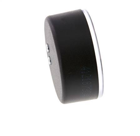 Manómetro de presión por debajo de plástico / latón 63 mm Clase 2.5