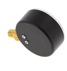 Manómetro de presión bajo plástico / latón 63 mm Clase 2.5