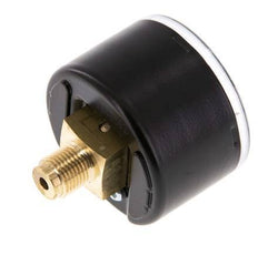 0.6 Bar (0..87 psi) Manómetro Acero trasero / latón 40 mm Clase 1.6
