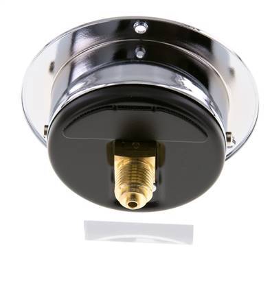 0..6 Bar (0..87 psi) Panel Mount Pressure Gauge Steel/Brass 63 mm Class 2.5 (Front Panel)